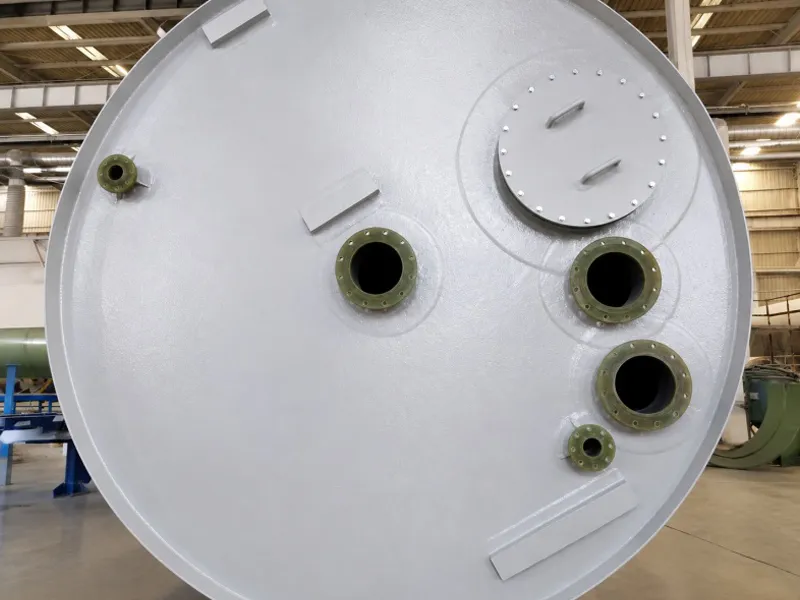 Application Case of FRP Tanks in a Chemical Processing Project in Sweden