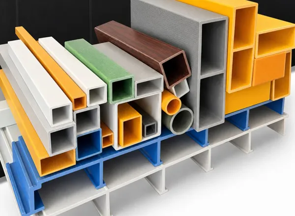 Custom FRP Pultruded Profiles and Grating