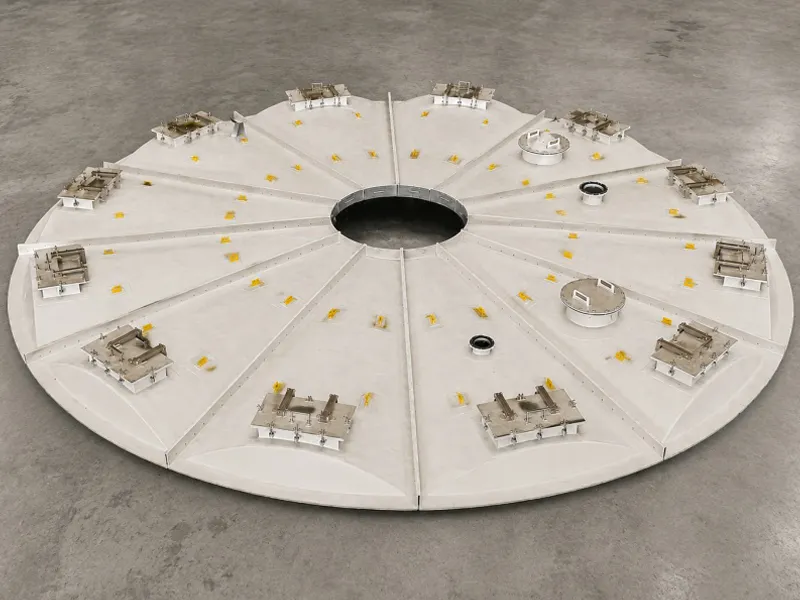 Application Case of FRP Tank and Tank Lip in an Argentine Mineral-Processing Thickener Project