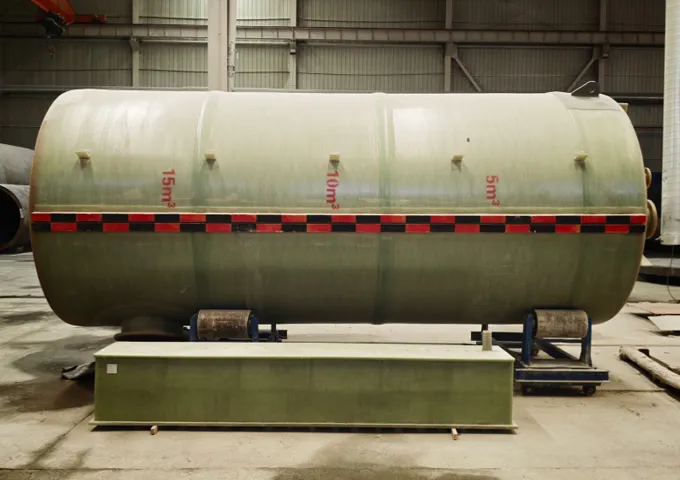 Large FRP Tank & Vessel Manufacturing