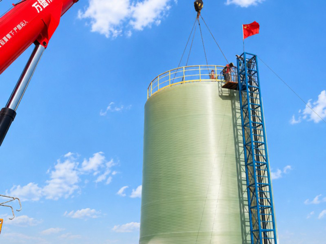 Manufacturing Processes and Performance Characteristics of Large FRP Tanks Manufacturing Processes and Performance Characteristics of Large FRP Tanks