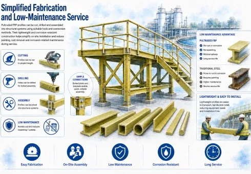 Simplified Fabrication and Low-Maintenance Service