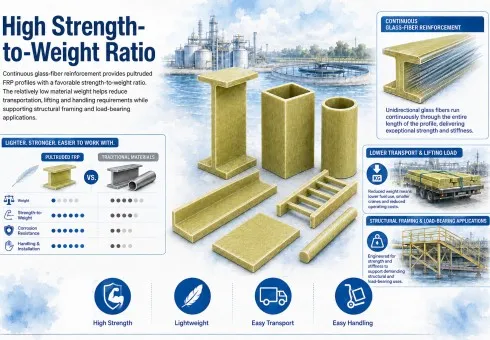 High Strength-to-Weight Ratio