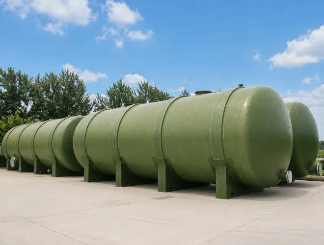 FRP Wastewater Holding Tank