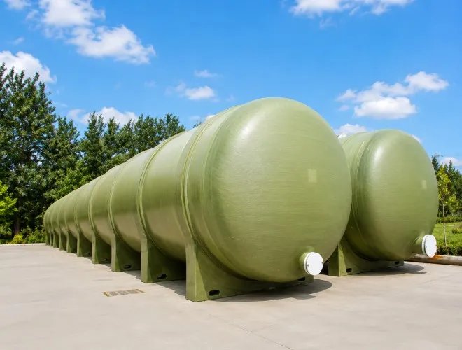 FRP Wastewater Storage Tank