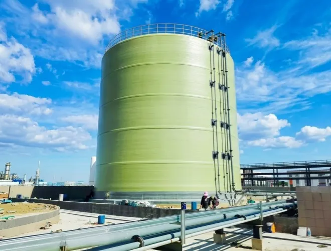 Large Fiberglass Tank