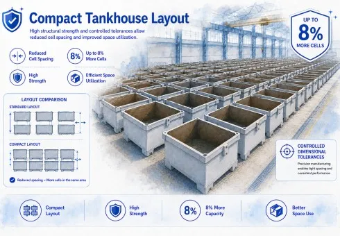 Compact Tankhouse Layout