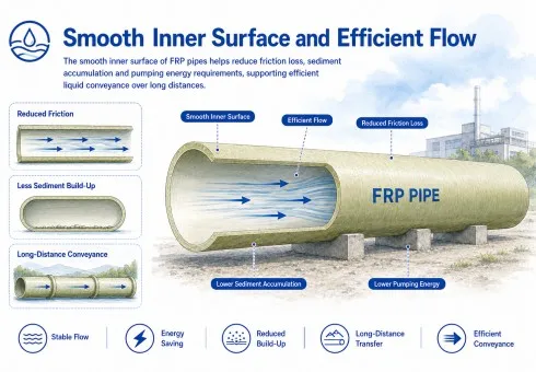 Smooth Inner Surface and Efficient Flow