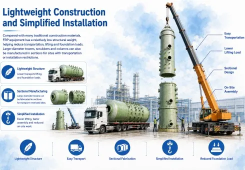 Lightweight Construction and Simplified Installation